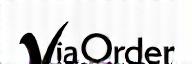 ViaOrder Travels Logo in white
