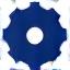 Interlocking gears icon